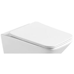 Vas WC suspendat Nomi Punto Rimless Soft Close (White) Thumb