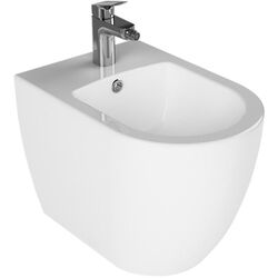 Bideu de podea QuarterBath Deep (White)