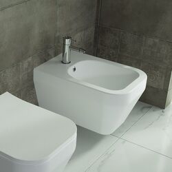Биде подвесное QuarterBath Crossgrand (White) Thumb