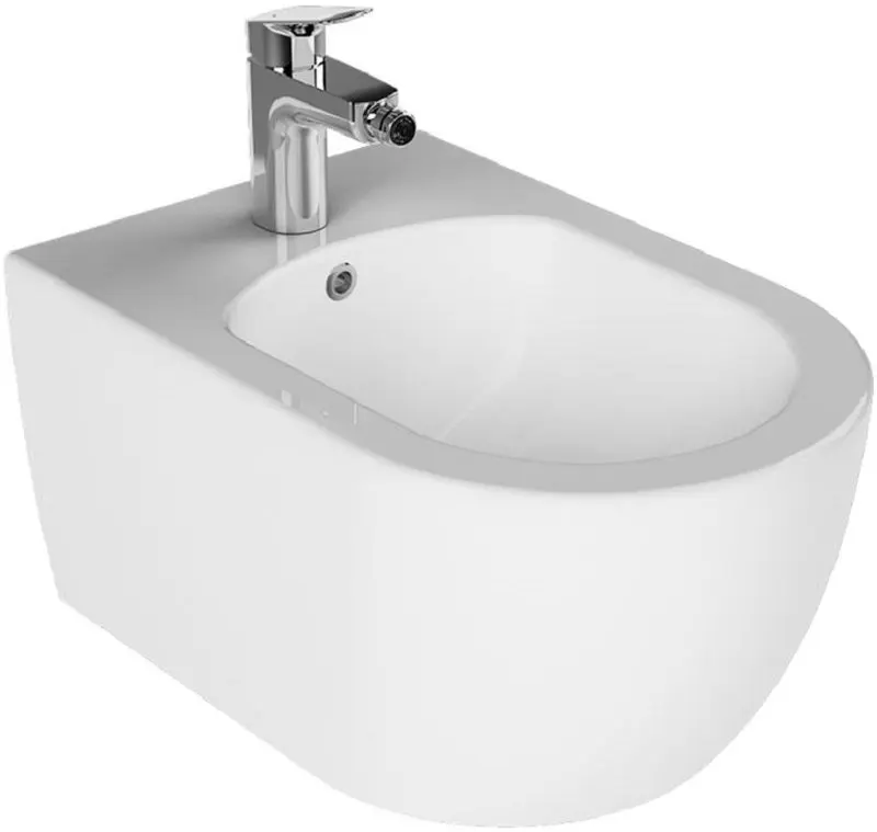 Bideu suspendat QuarterBath Deep 54 (White)