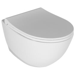 Vas WC suspendat QuarterBath Concorde Rimless (White)
