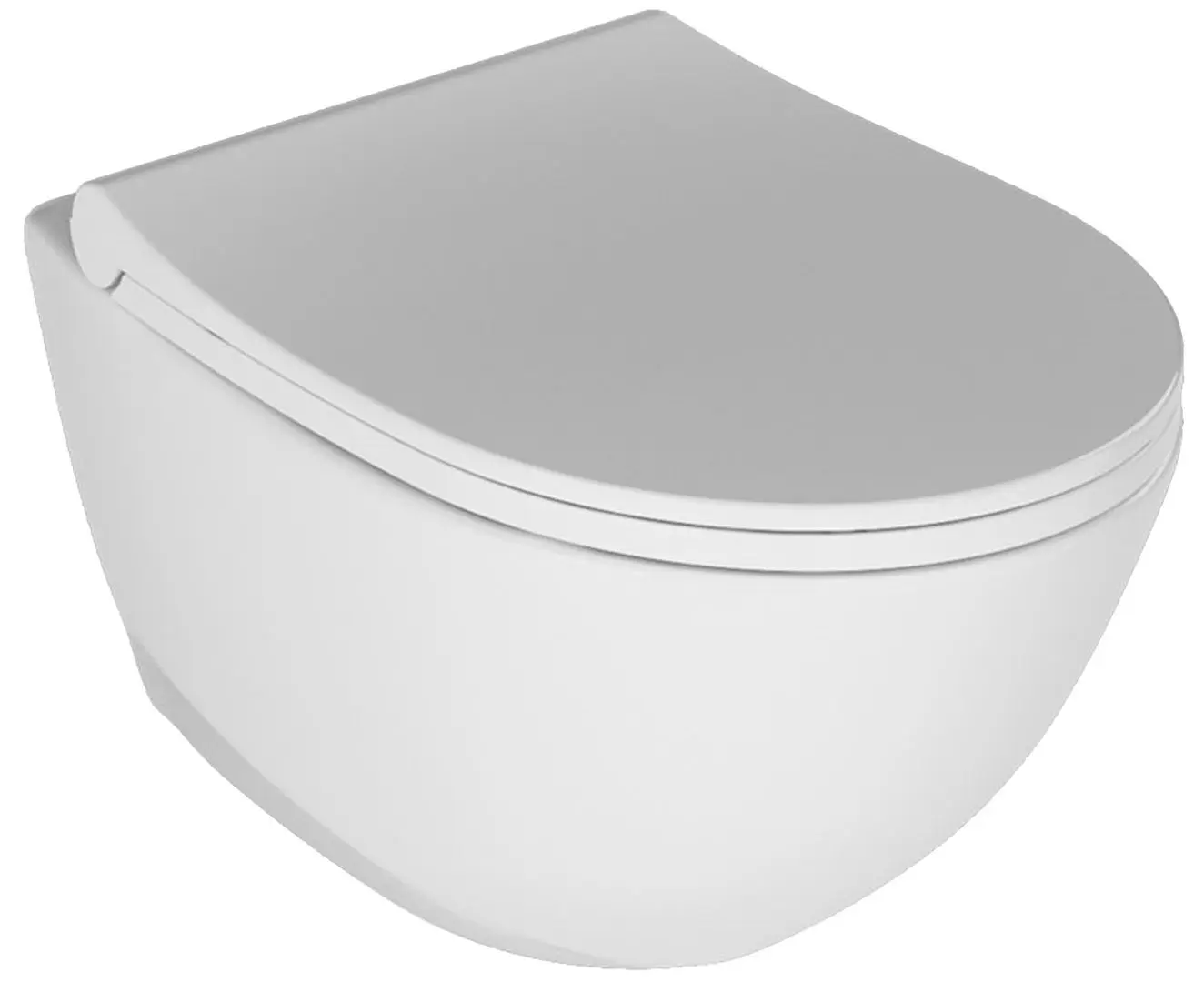 Унитаз подвесной QuarterBath Concorde Rimless (White)