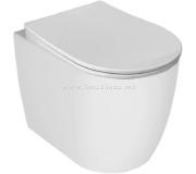 Vas WC suspendat QuarterBath Deep Rimless (White)