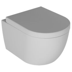 Vas WC suspendat QuarterBath Deep Rimless (White)