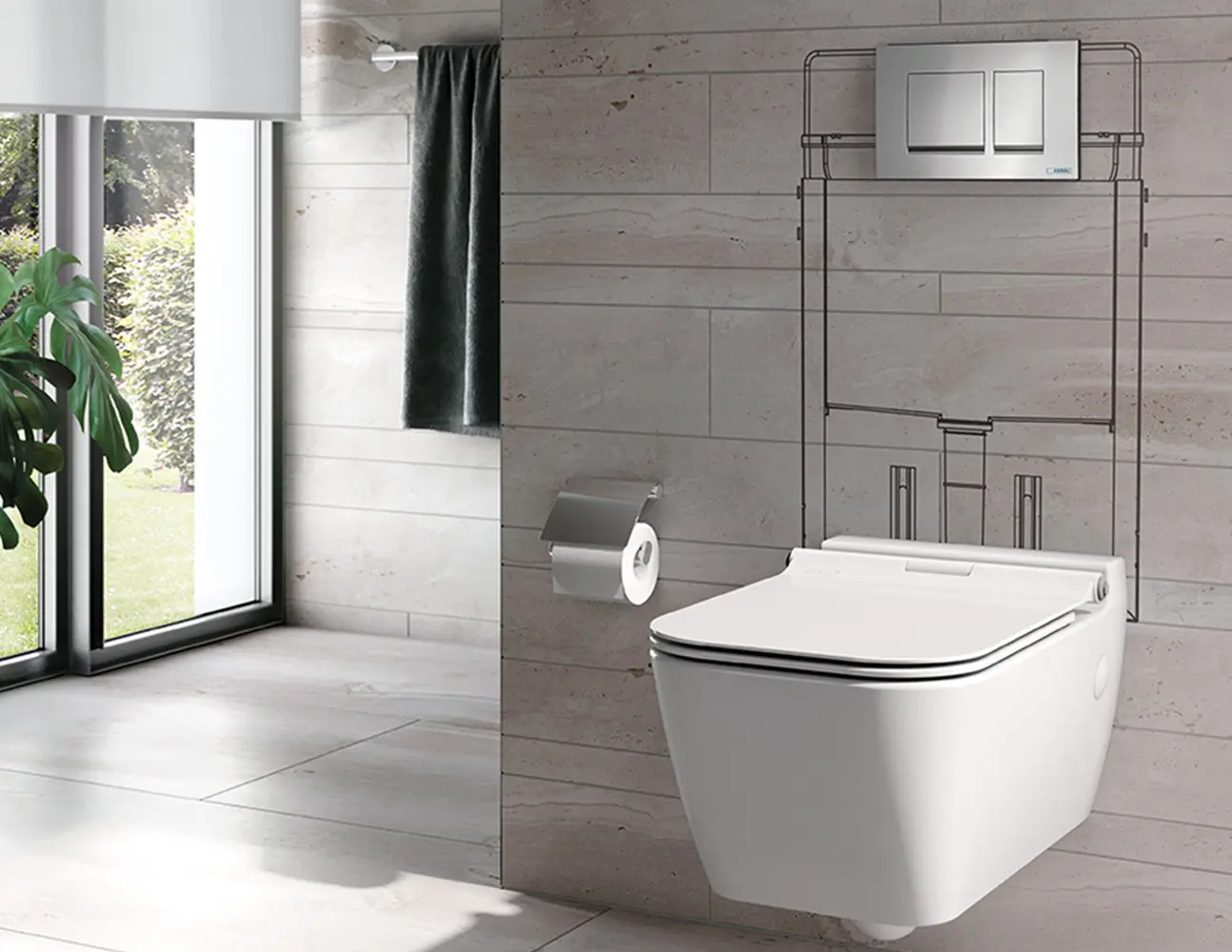 Унитаз подвесной Serel Rita RT26 (White)