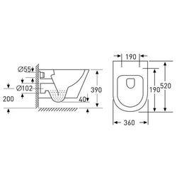 Унитаз подвесной Volle Nemo 13-17-316 (White) Thumb