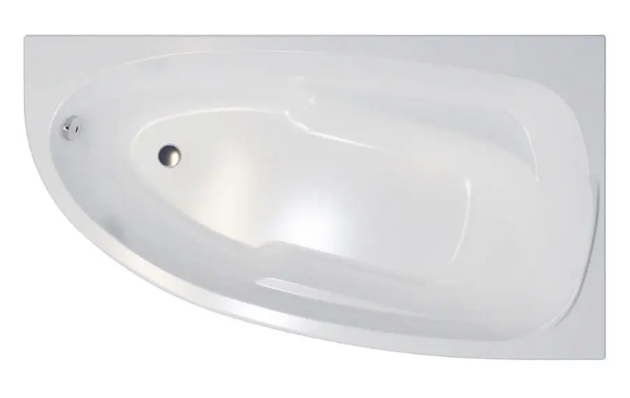 Cada de baie 1ACReal Madrid 170x95 Left (White)