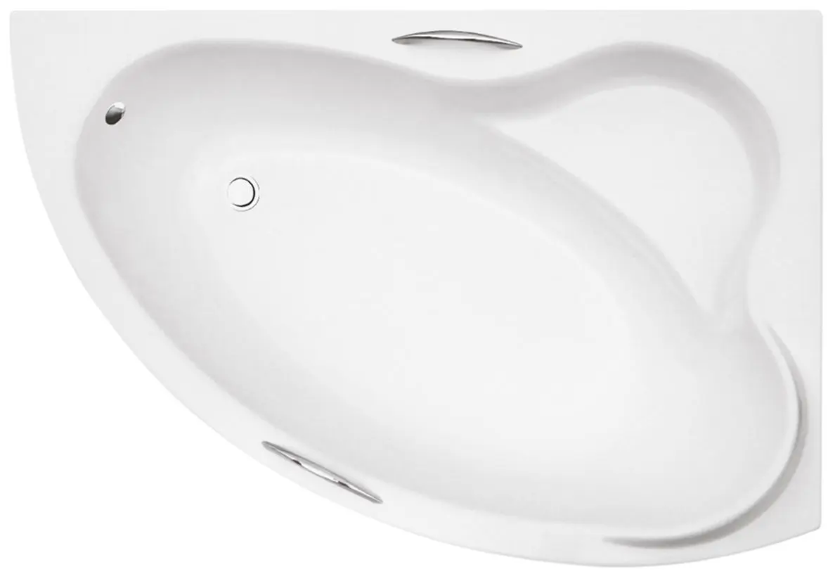 Ванна акриловая Besco Ada WAA-140-NL 140x90 Left (White) - 3