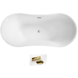 Ванна акриловая Besco Amber Glam WA-170-AGZ 170x80 (Graphite) Thumb