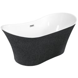 Ванна акриловая Besco Amber Glam WA-170-AGZ 170x80 (Graphite)