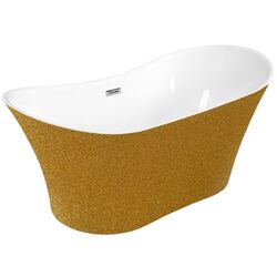 Ванна акриловая Besco Amber Glam WA-170-AZB 170x80 (Gold)