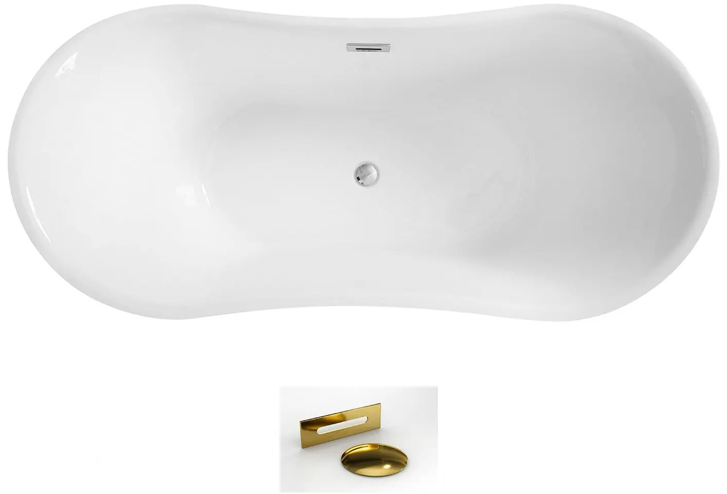 Ванна акриловая Besco Amber WAS-170-ABZ 170x80 (White) - 4