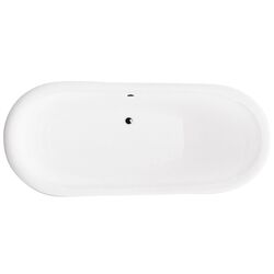 Ванна акриловая Besco Amelia Glam WKA-190+GSW 190x77 (Silver) Thumb