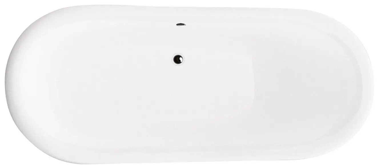 Ванна акриловая Besco Amelia Glam WKA-190+GZB 190x77 (Gold) - 2