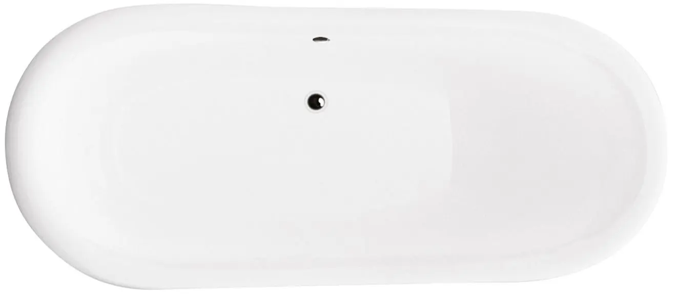 Cada de baie din acril Besco Amelia WKA-190W+BI 190x77 (White) - 2