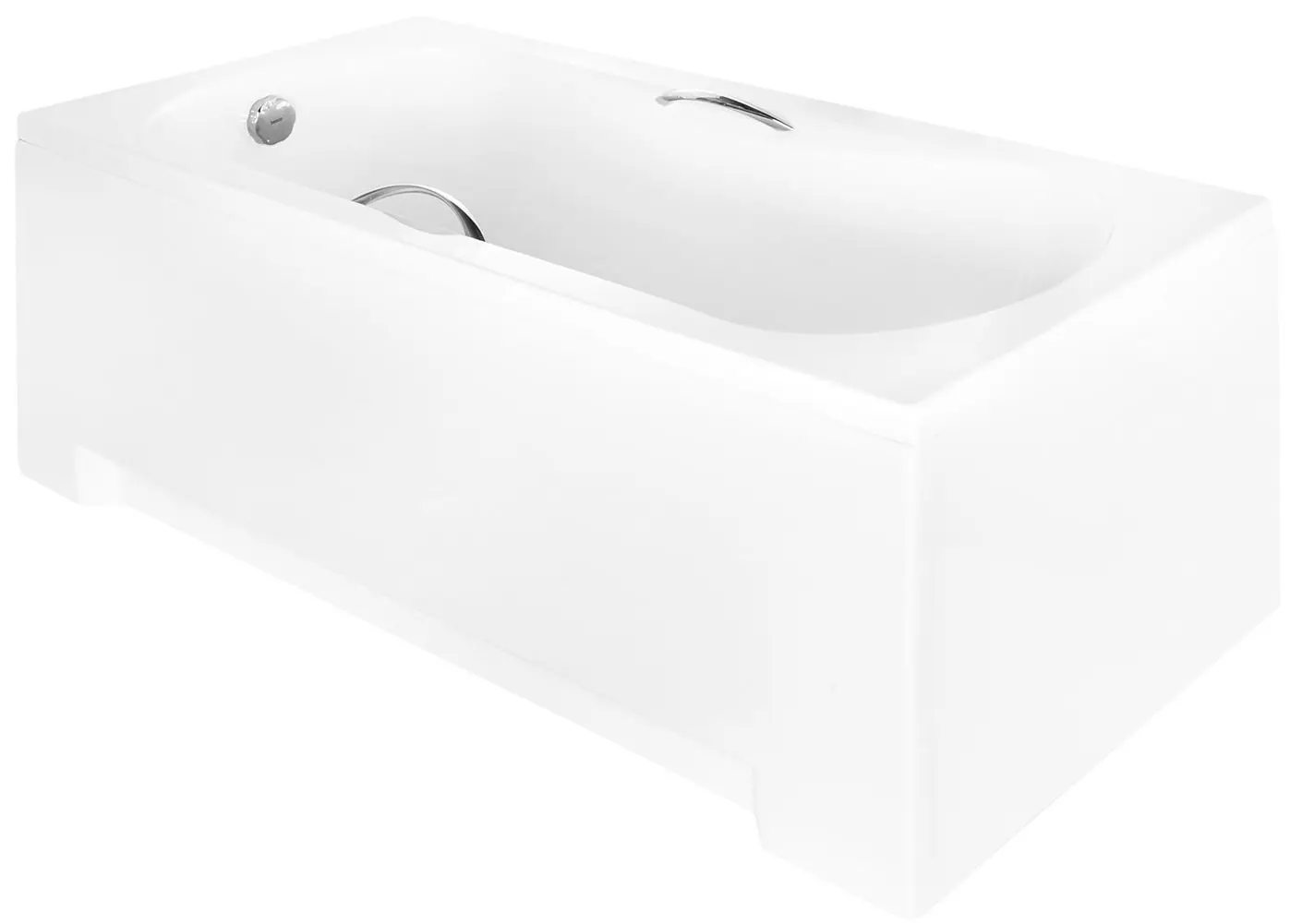 Ванна акриловая Besco Aria Plus WAA-140-PU 140x70 (White)