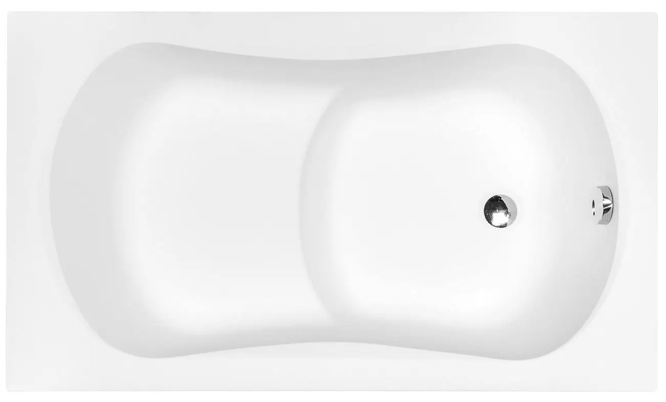 Ванна акриловая Besco Aria Rehab WAR-120-PA 120x70 (White)