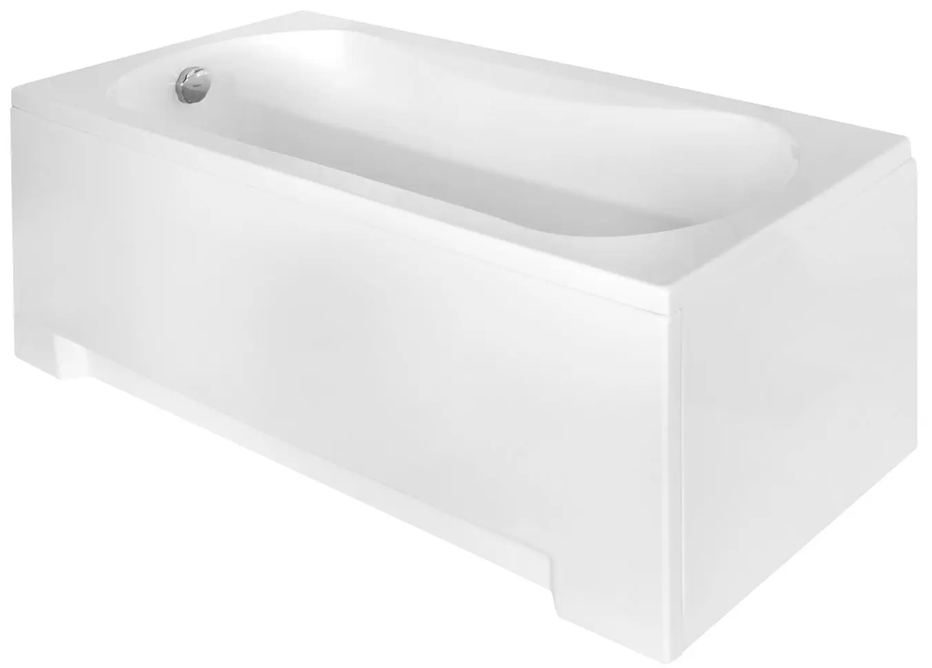 Ванна акриловая Besco Aria WAA-140-PA 140x70 (White)