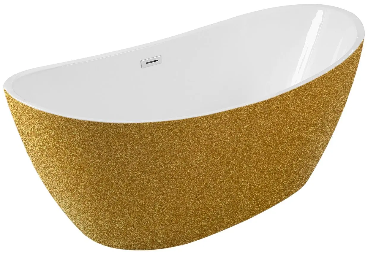 Ванна акриловая Besco Ayla Glam WA-170-AYZZ 170x80 (Gold)