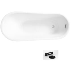 Ванна акриловая Besco Calima Glam WAS-170-CGC 170x74 (Graphite) Thumb