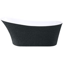 Ванна акриловая Besco Calima Glam WAS-170-CGZ 170x74 (Graphite)