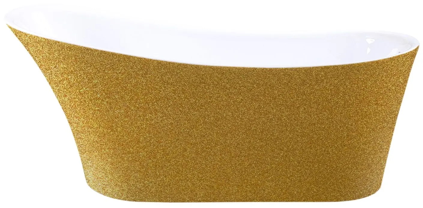 Ванна акриловая Besco Calima Glam WAS-170CGZL 170x74 (Gold)