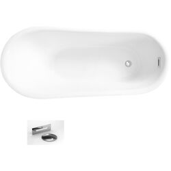 Ванна акриловая Besco Calima WAS-170-C 170x74 (White) Thumb