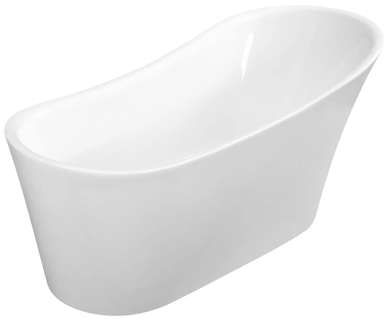 Ванна акриловая Besco Calima WAS-170-CBI 170x74 (White)