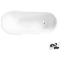 Ванна акриловая Besco Calima WAS-170-CGR 170x74 (White) Thumb