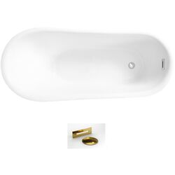 Ванна акриловая Besco Calima WAS-170-CZL 170x74 (White) Thumb