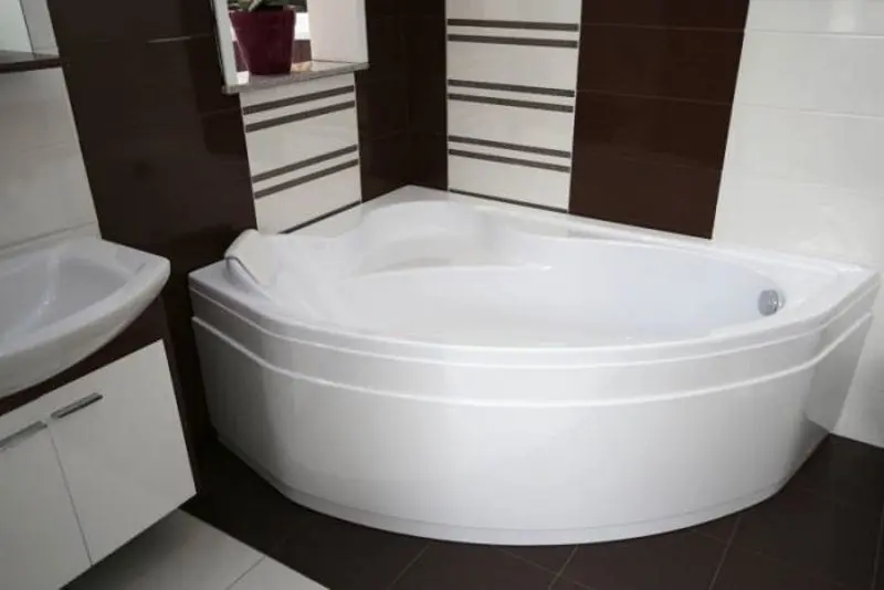 Ванна акриловая Besco Delfina WAD-166-NL Left 166x107 (White) - 2