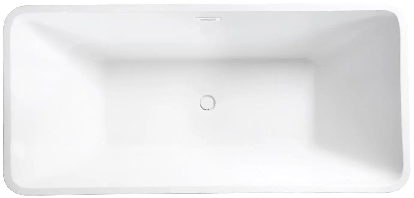 Ванна акриловая Besco Evita Glam 160x80 (Graphite/White) - 2