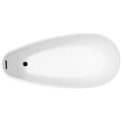 Ванна акриловая Besco Goya A-Line Glam 170x80 (Graphite/White/Black) Thumb