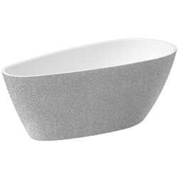 Ванна акриловая Besco Goya A-Line Glam WA-160-GSB 160x73 (Silver)