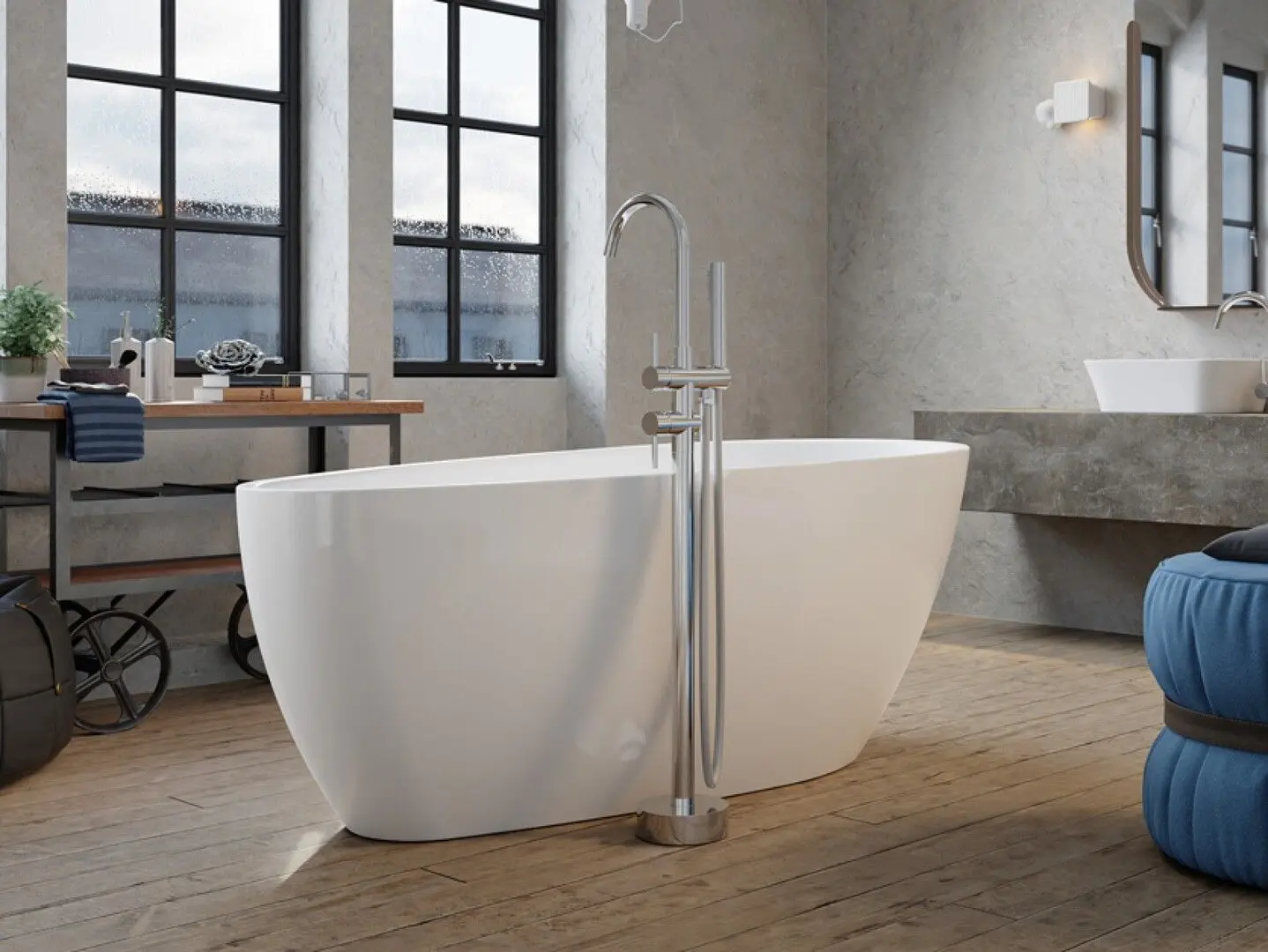 Ванна акриловая Besco Goya A-Line WAS-170-GZL 170x80 (White) - 3