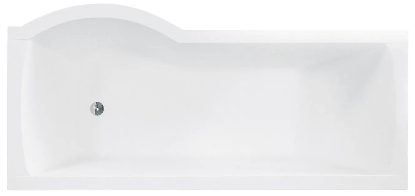 Ванна акриловая Besco Inspiro WAI-160-NPR Right 160x70 (White) - 3