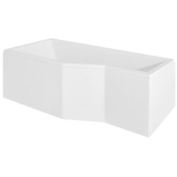 Cada de baie din acril Besco Integra 150x75 Left + Ambition Premium 3 (White/Chrome) Thumb