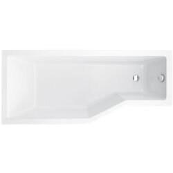 Cada de baie din acril Besco Integra 170x75 Left + Ambition Premium 3 (White/Chrome) Thumb