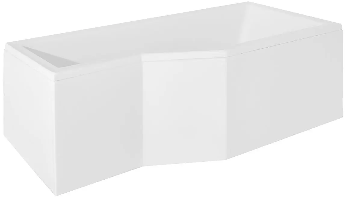 Ванна акриловая Besco Integra 170x75 Right + Ambition Premium 2 (White/Chrome) - 2