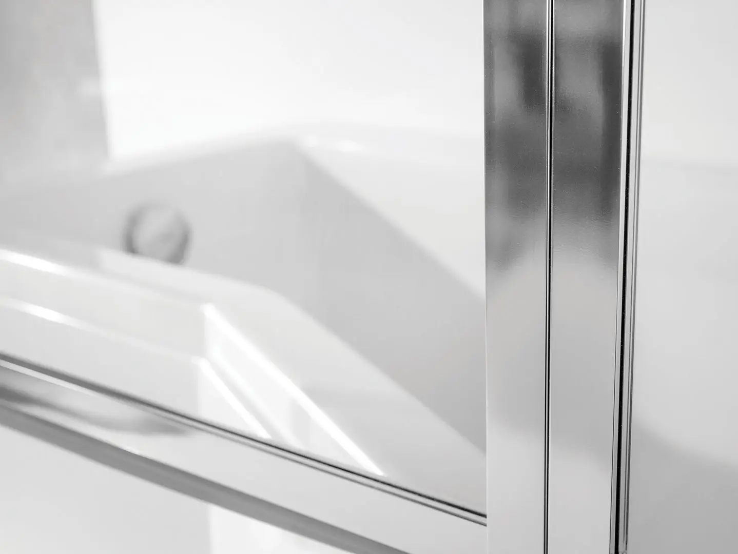 Ванна акриловая Besco Integra 170x75 Right + Ambition Premium 2 (White/Chrome) - 6