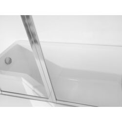 Cada de baie din acril Besco Integra 170x75 Right + Ambition Premium 3 (White/Chrome) Thumb