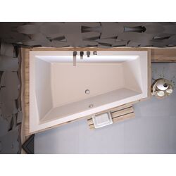Ванна акриловая Besco Intima Duo Slim WAID-170-SP Right 170x125 (White) Thumb