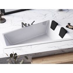 Ванна акриловая Besco Intima Duo Slim WAID-180-SL Left 180x125 (White) Thumb