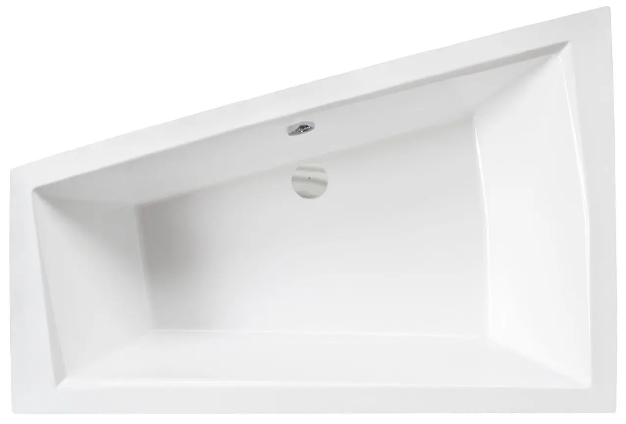 Ванна акриловая Besco Intima Duo WAID-170-NL Left 170x125 (White)