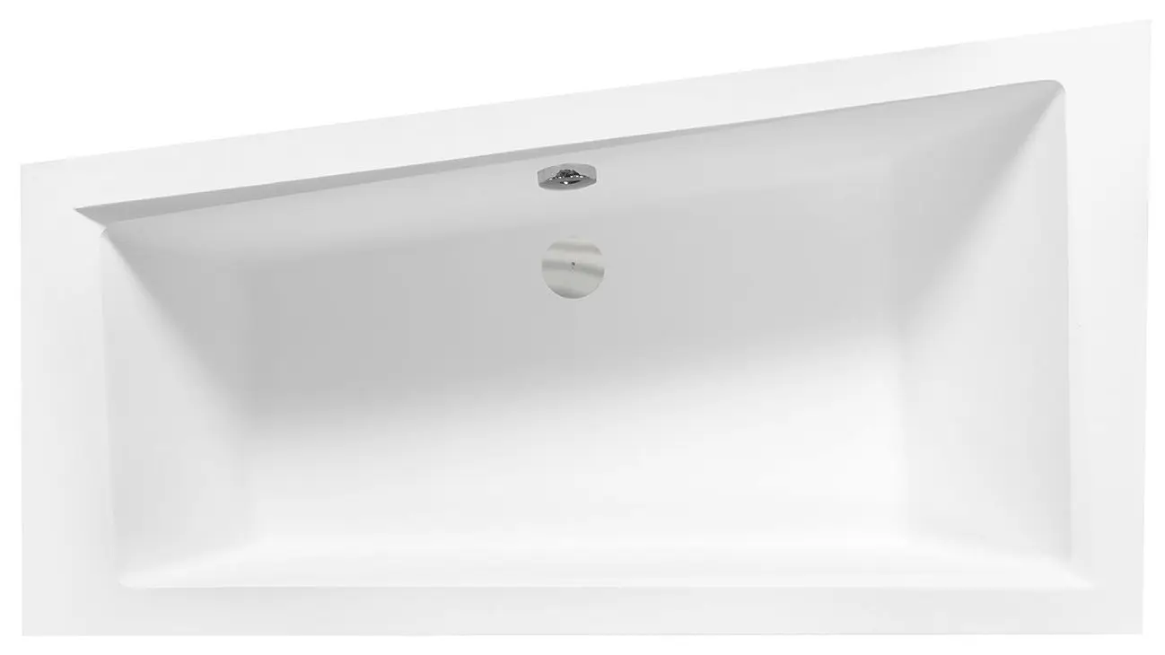 Ванна акриловая Besco Intima Slim WAIT-150-SL Left 150x85 (White)