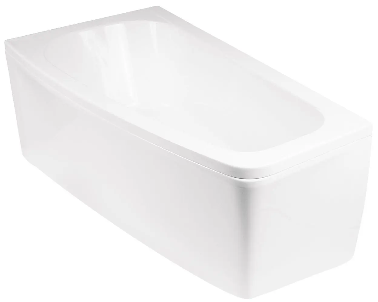 Ванна акриловая Besco Luna WAL-150-NL Left 150x80 (White)