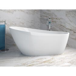 Сadă de baie din acril Besco Melody 150x80 (White/White Gloss) Thumb