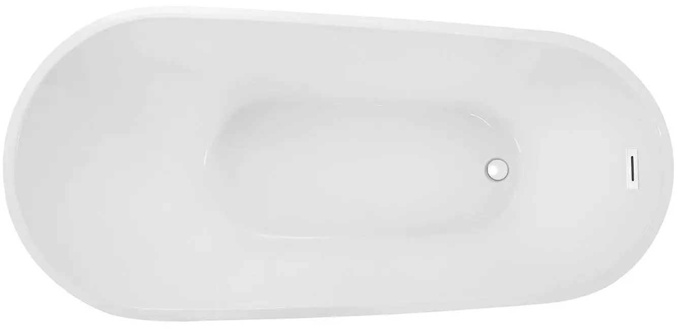 Сadă de baie din acril Besco Melody 170x80 (White/White Gloss) - 2