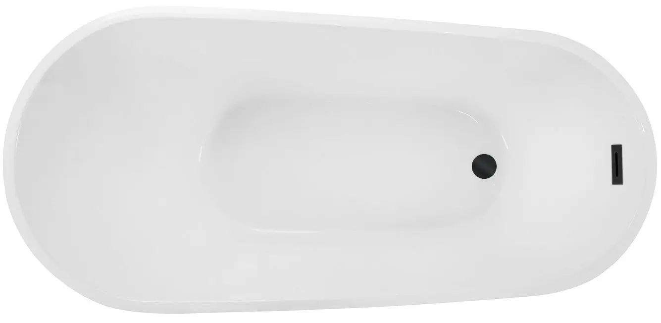 Ванна акриловая Besco Melody Glam 150x80 (Gold/White/Black) - 2