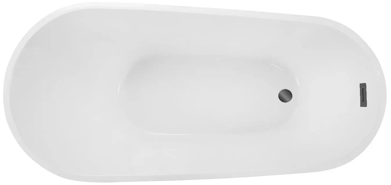 Ванна акриловая Besco Melody Glam 150x80 (Gold/White/Graphite) - 2